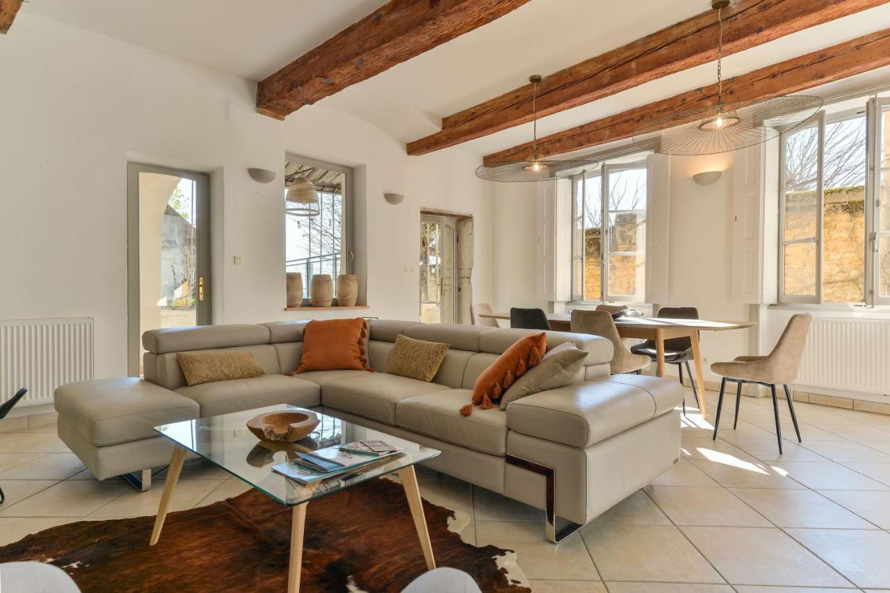 리옹 Beau Duplex Avec Jardin Et Vue 아파트 외부 사진