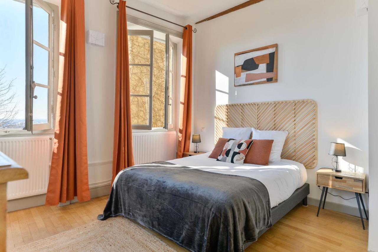 리옹 Beau Duplex Avec Jardin Et Vue 아파트 외부 사진